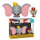 Set of 2 Figures Dumbo & Timothy Funko VYNL