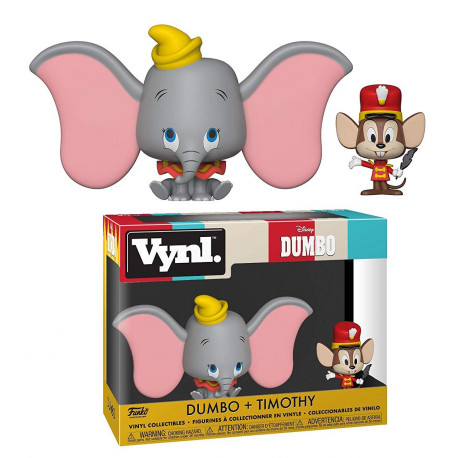 Set of 2 Figures Dumbo & Timothy Funko VYNL