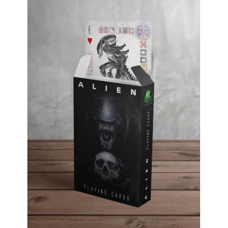 Cartes à jouer officielles 40e anniversaire Alien