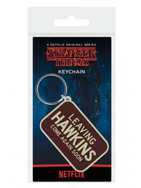 Llavero de Stranger Things Leaving Hawkings