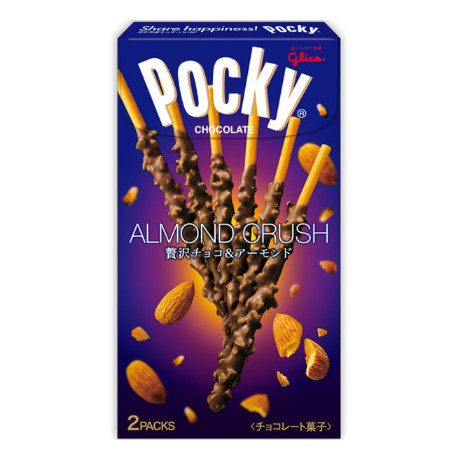 Pocky Snack de Chocolate Almond Crush