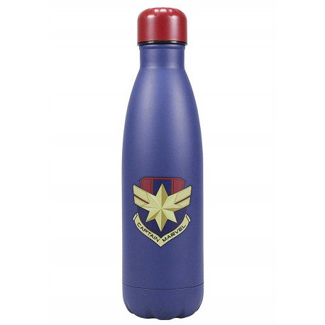 Botella Metálica Capitana Marvel