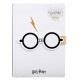 Book A5 Glasses Harry Potter