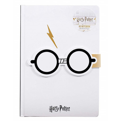 Book A5 Glasses Harry Potter