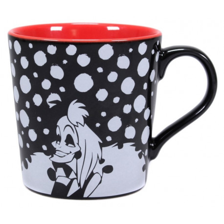Caneca oficial Disney Cruella de Vil de 101 Dálmatas