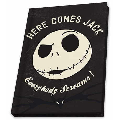 Carnet A6 Jack Cauchemar Avant Noël