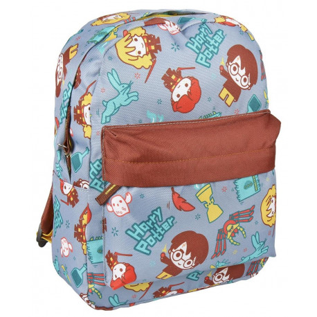 Harry Potter sola35; 3 Distintivo Hogwarts Mochila Infantil Delicada 44 cm  Cinza em Promoção | Ofertas na Americanas