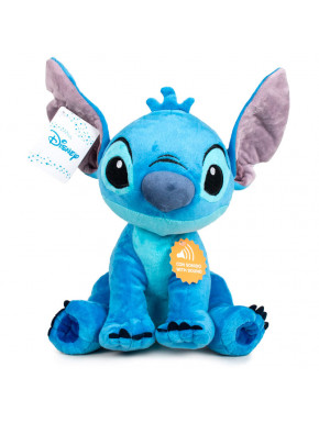 Pelúcia sonora Stitch Disney 30 cm