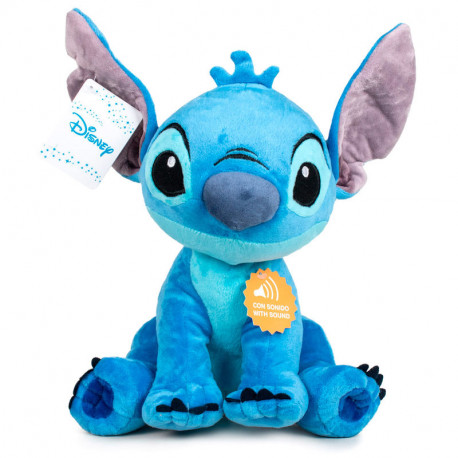 En peluche avec son Point de Disney 30 cm