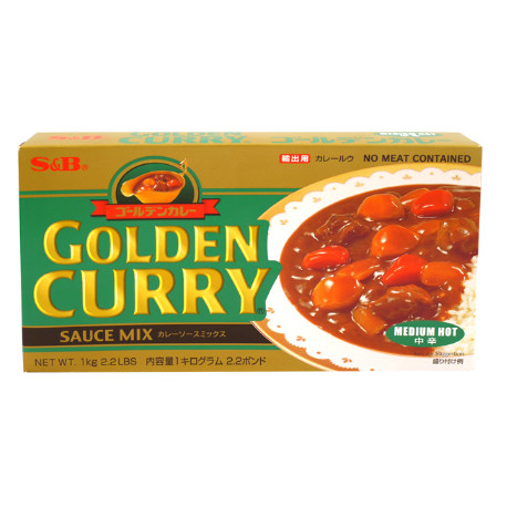 Curry Japonés Golden Curry medio 1 Kg
