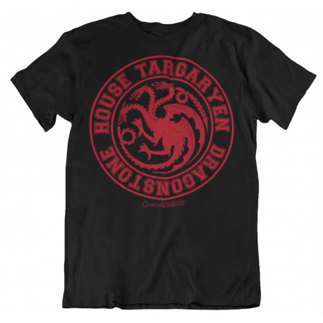 T-shirt Game of Thrones Targaryen Dragonstone