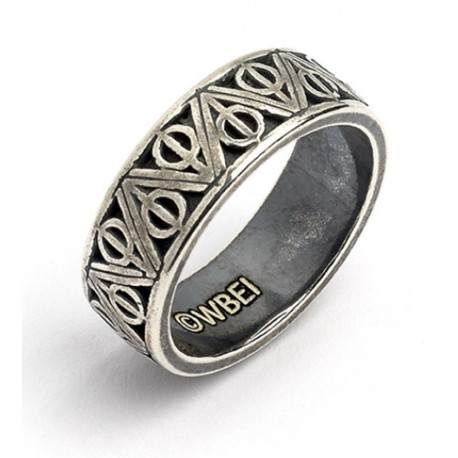 Anillo Harry Potter Plata de Ley Reliquias de la Muerte