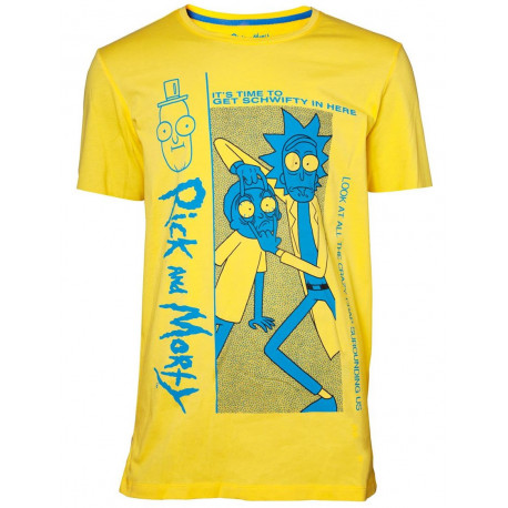 T-shirt Rick e guarda il match Pazzo di Merda