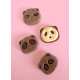 Snack Galletas de Chocolate con Leche Panda KABAYA
