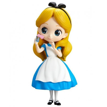 Figura Alicia Banpresto Q Posket Disney 14 cm