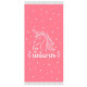 Toalla Pareo Unicornio Rosa