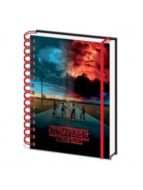 Cuaderno A5 Lenticular Stranger Things Azotamentes