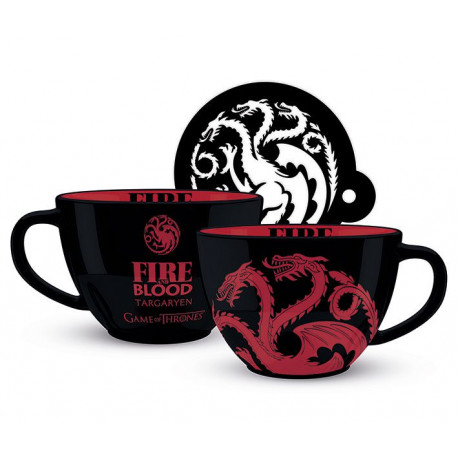 Tazza Cappuccino Targaryen Game of Thrones