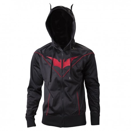 Sweat à capuche Batman noir avec oreilles