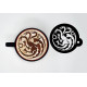 Taza Capuchino Targaryen Juego de Tronos