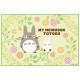 Couverture de pique-nique Totoro Ghibli avec plantes