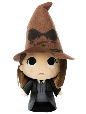 Peluche Hermione con Sombrero Seleccionador Funko de 18 cm