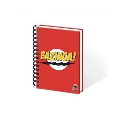 Cuaderno Bazinga Big Bang Theory