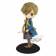 Figure Newt Scamander couleur perle Animaux Fantastiques Bandai Q Posket 15 cm