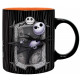 Taza Jack Skellington & Zero Pesadilla Antes de Navidad Metalizada
