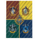 Kit de papelaria Harry Potter casas de Hogwarts