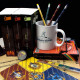 Kit de papelaria Harry Potter casas de Hogwarts