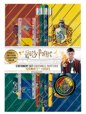 Set Escolar Harry Potter Casas Hogwarts