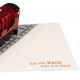 3D postcard Harry Potter Hogwarts Express