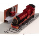 Postal 3D Harry Potter Hogwarts Express