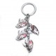 Metal key ring Bleach