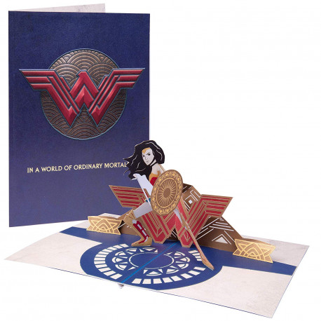 Postal 3D Wonder Woman