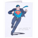 3D postcard Superman
