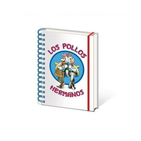 Libreta A5 Breaking Bad pollos hermanos