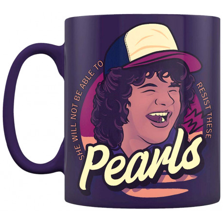 Mug officiel Dustin Stranger Things design perles