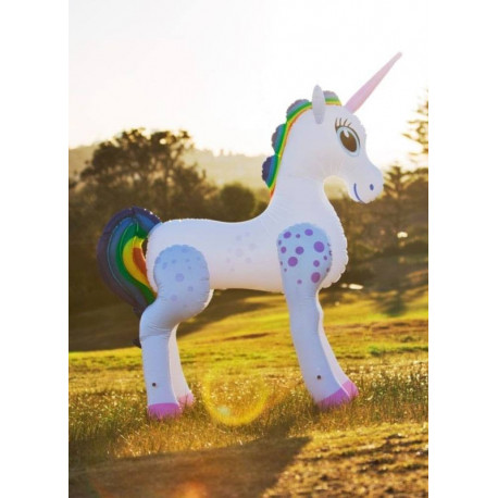 Unicornio Inflable Gigante 198 cm