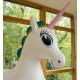 Unicornio Inflable Gigante 198 cm