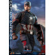 Figure Capitaine Amérique 1:6 Hot Toys Endgame Film chef-d'œuvre 31cm