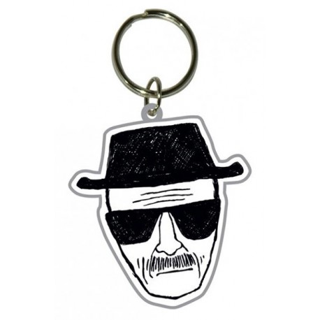 Keychain En Caoutchouc De Heisenberg