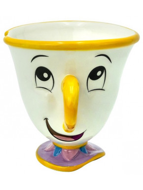 Caneca 3D Zip de A Bela e a Fera Disney