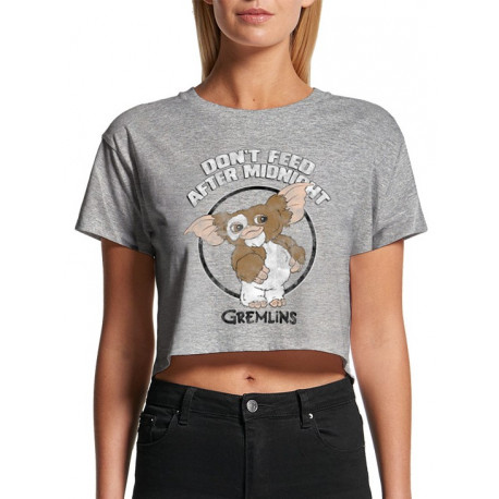 Camiseta Chica Gremlins Gizmo Crop Top