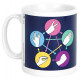 Taza Big Bang Theory Personajes Spock
