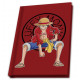 Pack regalo One Piece Taza + Llavero + Libreta Luffy