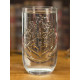 Glass glass Harry Potter Hogwarts Crest