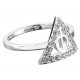 Bague Harry Potter Argent et Swarovski Reliques de la Mort