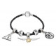 Pulsera con Abalorios Harry Potter Symbols The Carat Shop